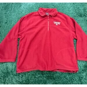 University Maryland 90s Red Pullover Supersoft Fleece Sweatshirt 2XL